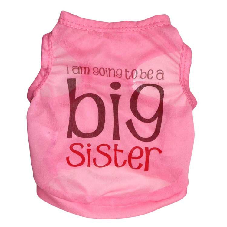 HKM-4992061 Ultra-Thin Breathable Polyester Pet Vest in Pink and Blue - Size XS, S, M, L
