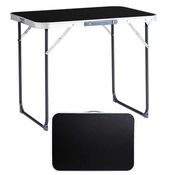 HKM-499411 2.3ft Lightweight Outdoor Folding Table with Aluminum Alloy Top, 50kg Capacity