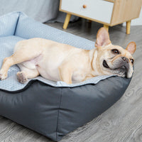 HKM-4994749 Summer Soft Pet Bed with Removable Cover for Small to Medium Dogs and Cats