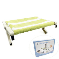 HKM-499539 Universal Cat Bed Hammock for All Seasons - Window-Mounted with Plush Cloth Comfort