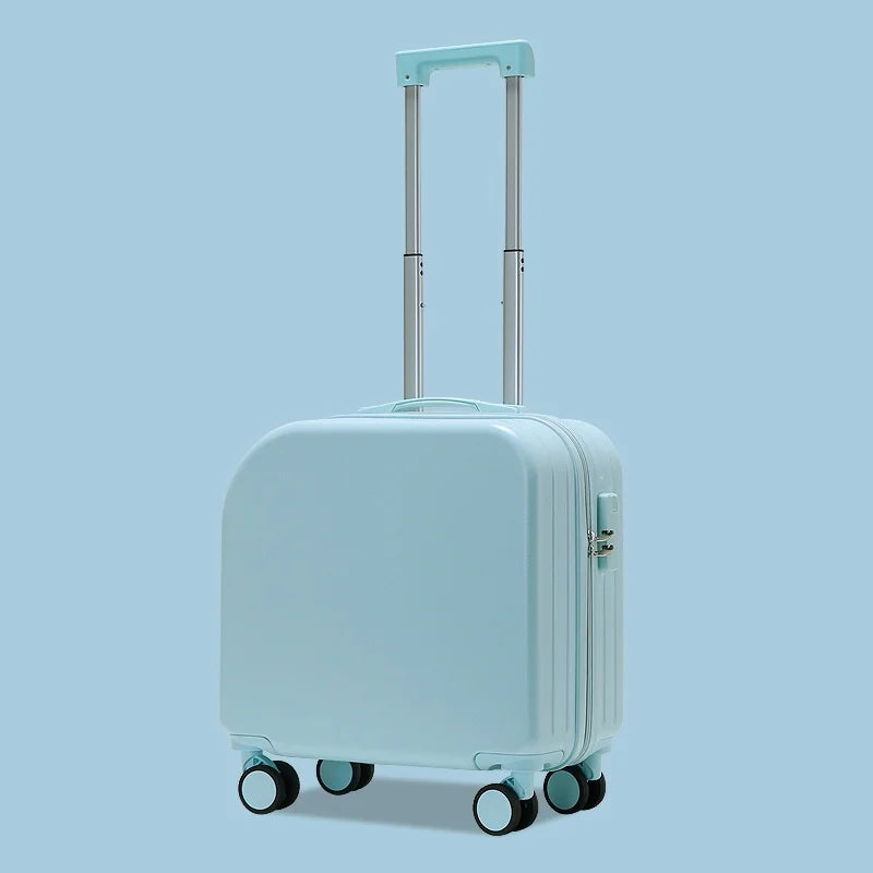 HKM-499603 Kids Mini Travel Trolley Suitcase with Latest Phone Holder