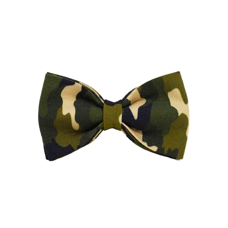 HKM-4997053 Camouflage Dog Collar and Leash Set with Bow and Vest 4-Piece Collection