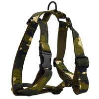 HKM-4997053 Camouflage Dog Collar and Leash Set with Bow and Vest 4-Piece Collection