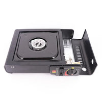 HKM-499731 Portable Propane Butane Gas Stove Kit for Outdoor Camping - Lightweight and Safe with Plastic Storage Box