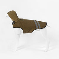 HKM-4997821 Windproof Hooded Jacket for Dogs - Casual Pet Outerwear in Various Colors and Sizes