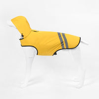 HKM-4997821 Windproof Hooded Jacket for Dogs - Casual Pet Outerwear in Various Colors and Sizes