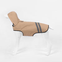 HKM-4997821 Windproof Hooded Jacket for Dogs - Casual Pet Outerwear in Various Colors and Sizes
