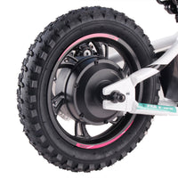 HKM-499795 Electric Mini Bike for Kids 2-6 Years - 12 Inch Balance Bike with 24V/36V Motor and Disc Brake