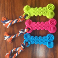HKM-4998077 Durable TPR Wave Biscuit Dog Toy - Safe, Non-Toxic, Ideal for Small Dogs