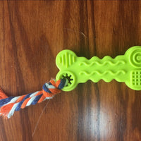 HKM-4998077 Durable TPR Wave Biscuit Dog Toy - Safe, Non-Toxic, Ideal for Small Dogs