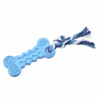 HKM-4998077 Durable TPR Wave Biscuit Dog Toy - Safe, Non-Toxic, Ideal for Small Dogs