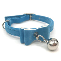 HKM-4999229 Sky Blue, Pink, Red, or Black Cat Collar for Neck Sizes 21-26cm, 1cm Width, Adjustable Fit