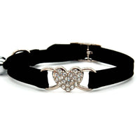 HKM-4999229 Sky Blue, Pink, Red, or Black Cat Collar for Neck Sizes 21-26cm, 1cm Width, Adjustable Fit
