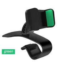 HKM-499923 Dashboard Car Phone Holder, ABS+Silicone, Compatible with 3.5-6.2 Inch Devices, Black
