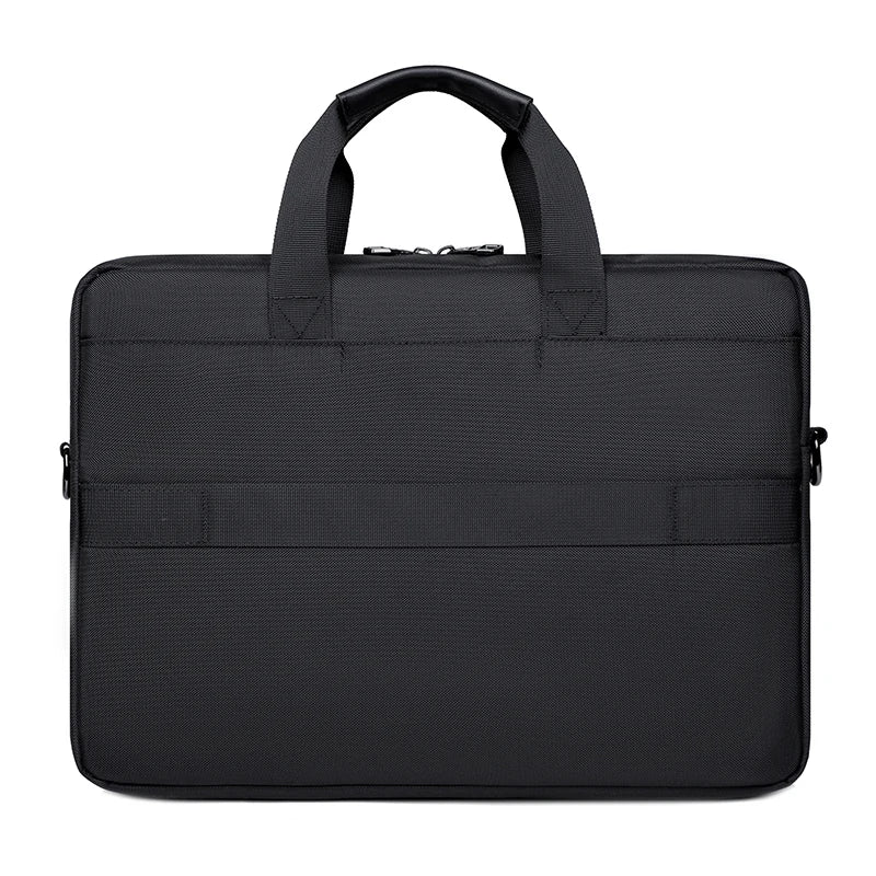 HKM-499923 Premium Expandable Waterproof Laptop Briefcase – Versatile Shoulder Messenger Bag for Business Travel
