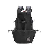 HKM-4999485 Adjustable Pet Backpack for Outdoor Adventures with Water Bottle Holder, Sizes S-XL