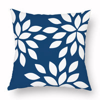 HKM-500051 Cotton Linen Geometric Letter Pillowcase for Sofa and Living Room – 45x45cm