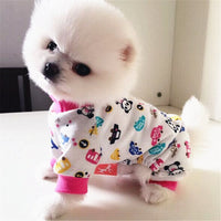 HKM-5001405 Cozy Cotton Pajamas for Dogs - Four-Legged Casual Sleepwear