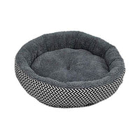 HKM-5003069 Cozy Cloth Pet Round Kennel for Deep Sleep and Comfort