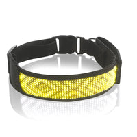 HKM-5004989 LED Luminous Pet Collar with Mobile App Control and Multiple Display Modes