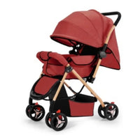 HKM-500563 Stylish Baby Stroller with Sunshade and Windproof Back Curtain