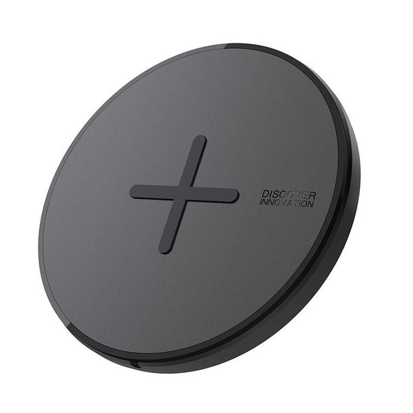 HKM-500563 Wireless Charging Pad with Indication Function - 2000mA Fast Charge, Black