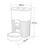 HKM-5006781 Intelligent Automatic Feeder and Water Dispenser for Cats and Dogs - 3L and 6L Options Available