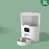 HKM-5006781 Intelligent Automatic Feeder and Water Dispenser for Cats and Dogs - 3L and 6L Options Available