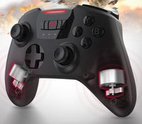 HKM-500691 Wireless USB Gamepad for Computers, TVs, and Game Consoles – Vibration Function, ABS Material, White and Black Color Options