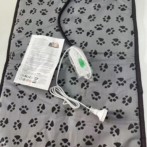 HKM-5007037 Constant Temperature Pet Heating Pad, 50x70cm Anti-Biting Design, Cloth Material, 220V for Home Use