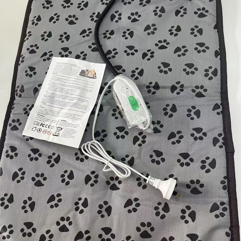 HKM-5007037 Constant Temperature Pet Heating Pad, 50x70cm Anti-Biting Design, Cloth Material, 220V for Home Use