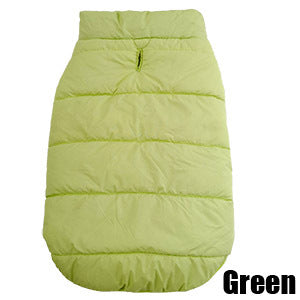 HKM-5007165 Cotton Winter Vest for Small and Medium Dogs - Available in Red, Navy Blue, and Brown