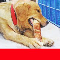 HKM-5008829 Chicken-Wrapped Cowhide Rolls for Dogs - Nutritious Chew Treats, Small & Large Sizes Available