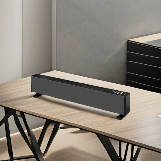 HKM-501139 Portable Electric Baseboard Convection Heater with Adjustable Thermostat for Energy-Efficient Indoor Heating