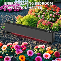 HKM-501139 Portable Electric Baseboard Convection Heater with Adjustable Thermostat for Energy-Efficient Indoor Heating