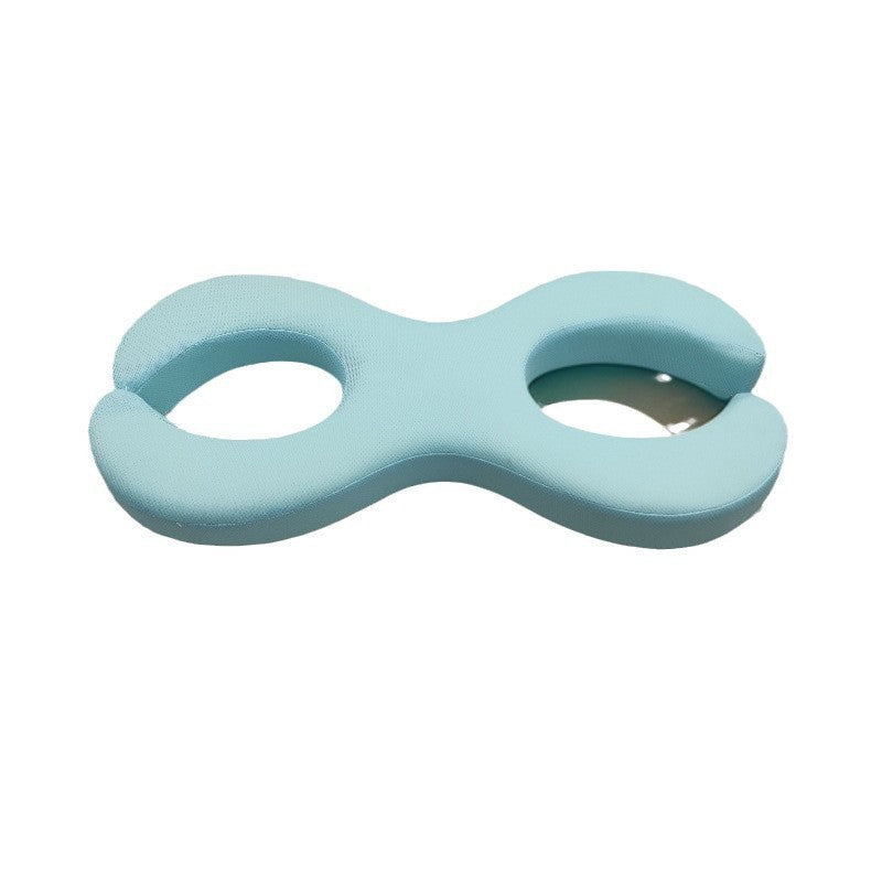 HKM-501203 Cylindrical Memory Foam Cervical Pillow - Cold Blue Variants with 6cm and 9cm Options