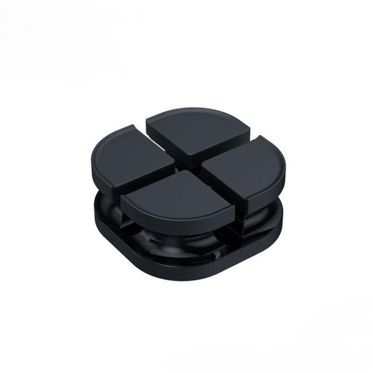 HKM-501203 Silicone Cross USB Cable Organizer Clip for Tidy and Efficient Management