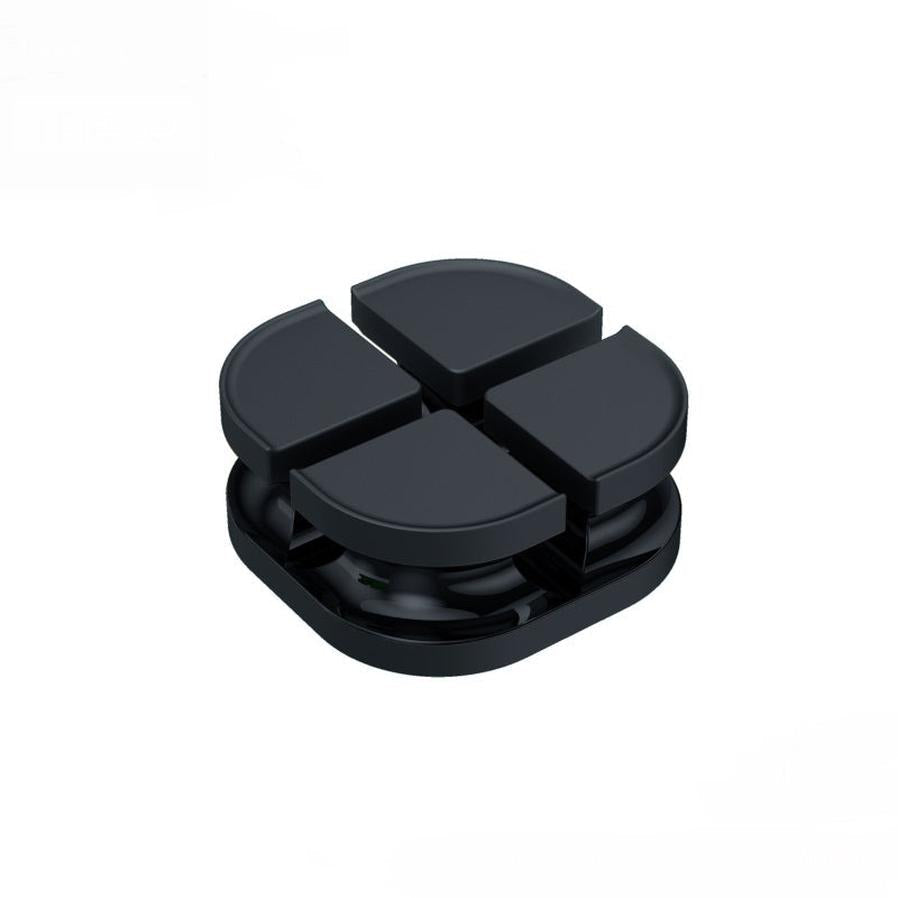 HKM-501203 Silicone Cross USB Cable Organizer Clip for Tidy and Efficient Management