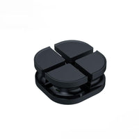 HKM-501203 Silicone Cross USB Cable Organizer Clip for Tidy and Efficient Management