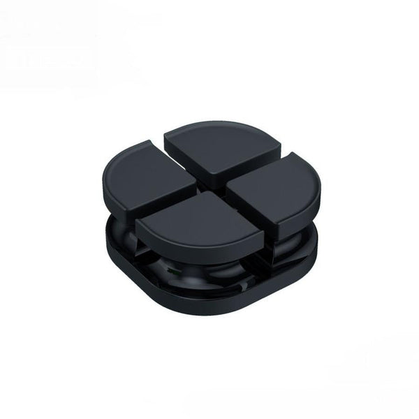HKM-501203 Silicone Cross USB Cable Organizer Clip for Tidy and Efficient Management