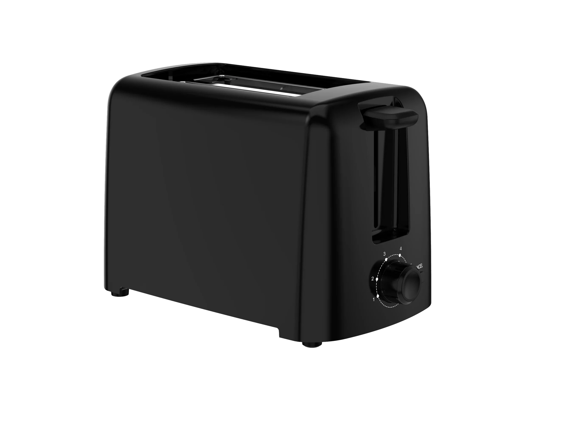 HKM-501267 750W 2-Slice Electronic Toaster for Quick and Even Toasting of Bread
