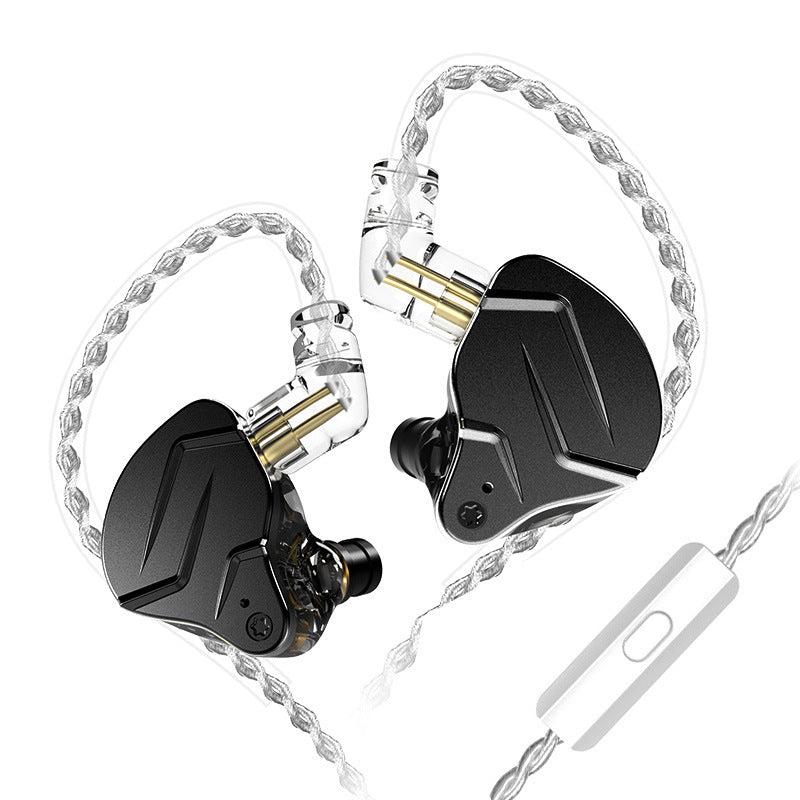 HKM-501267 In-Ear Metal Ring Earphones with 10mm Dual Magnetic Moving Coil Unit