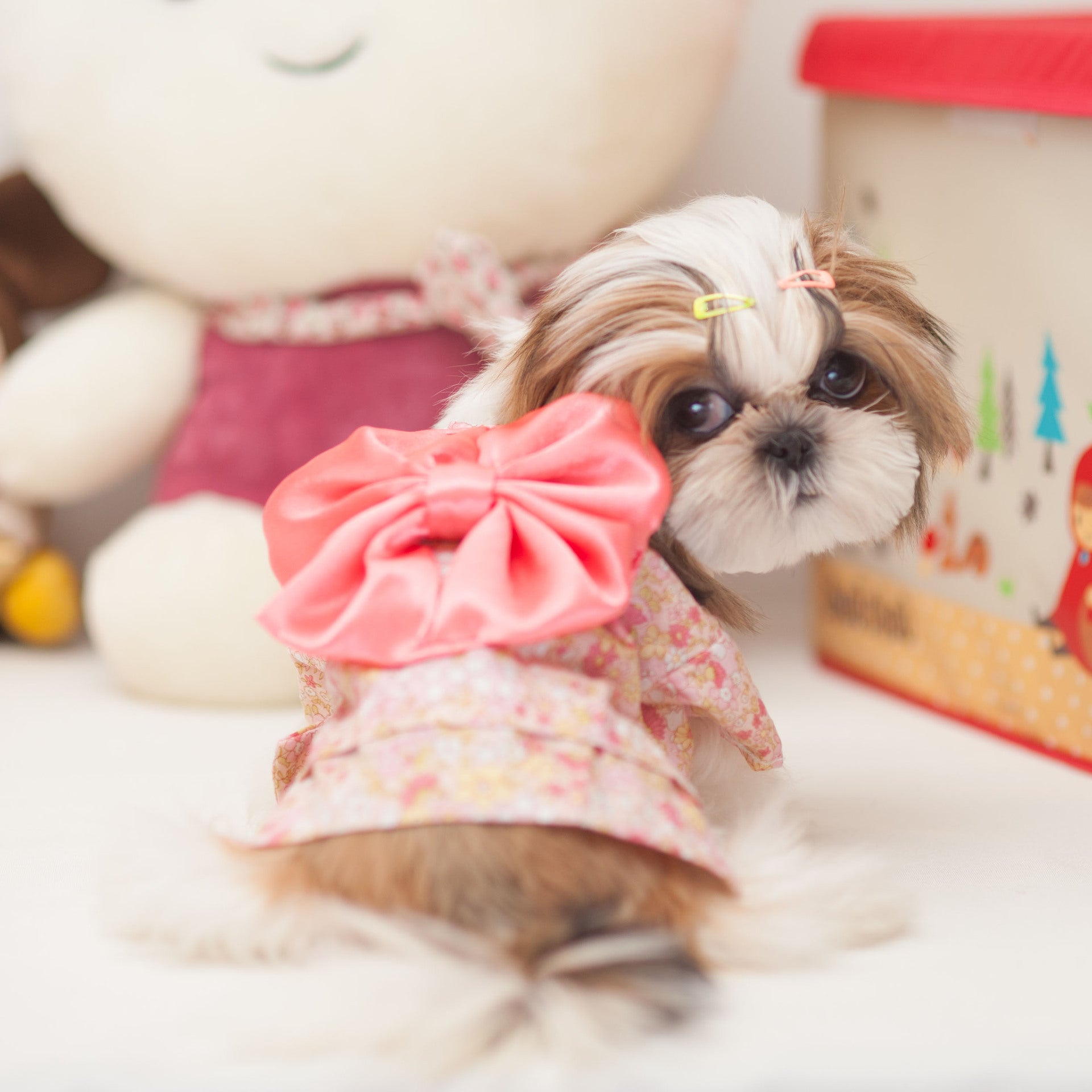 HKM-5012925 Stylish Pet Kimono for Dogs - Spring and Summer Apparel in Multiple Sizes