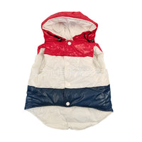 HKM-5013181 Three-Color Cotton-Padded Pet Vest for Autumn and Winter - Sizes XS to 2XL