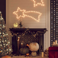 HKM-501331 Warm White LED Comet Silhouette Light with 48 Lights for Indoor and Outdoor Decor