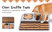 HKM-5013565 Interactive Pet Sniffing Pad for Dogs - Felt Material Biting Toy, 32.77 x 22.61 cm