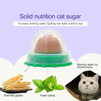 HKM-5014717 Cat Sugar Licking Treats - Catnip Candy for Playful Kitties, 12g Pack