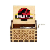 HKM-501523 Jurassic Park Hand Crank Wooden Music Box - Customizable Gift with Unique Design