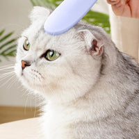 HKM-5015997 Durable Cat Grooming Comb with Tongue Massager for Comfortable Pet Care