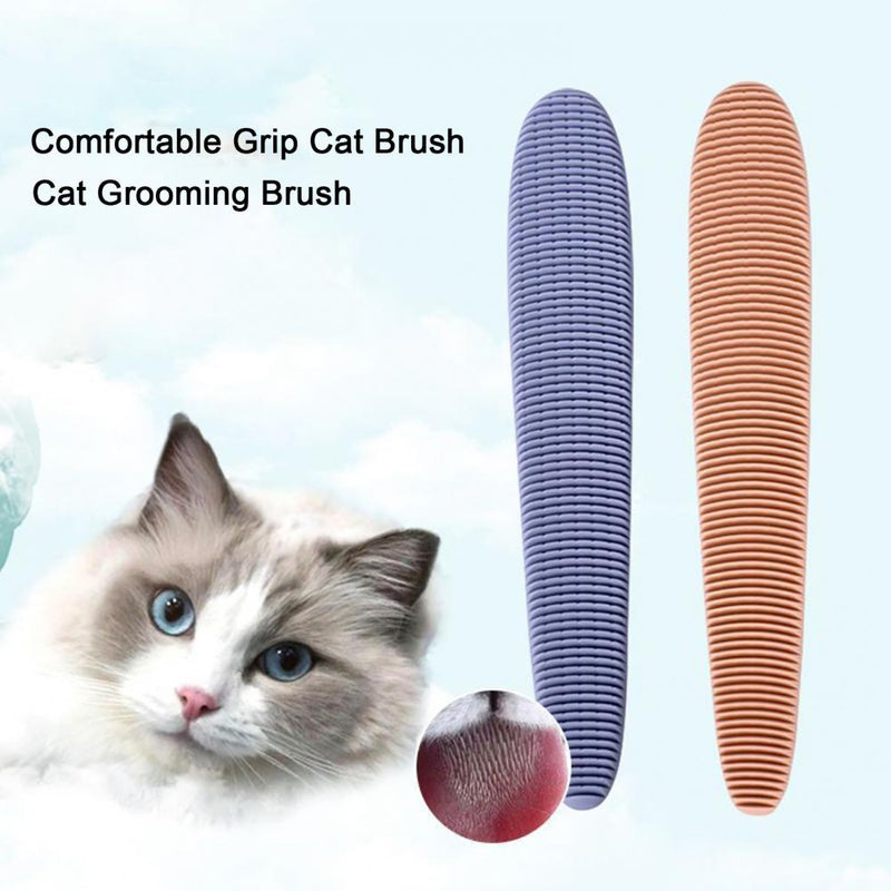 HKM-5015997 Durable Cat Grooming Comb with Tongue Massager for Comfortable Pet Care